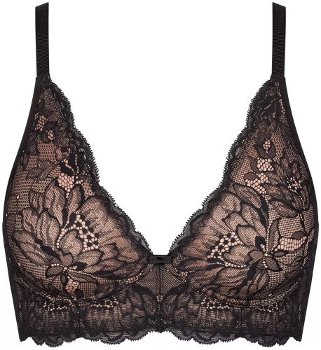 Triumph, Triumph - Bügelloser BH, unwattiert, für Damen, Black, Größe 80D