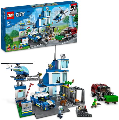 LEGO, 60316 City Polizeistation, Konstruktionsspielzeug
