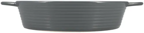 Ladelle Homestead Auflaufform mit Griff rund anthrazit 25cm