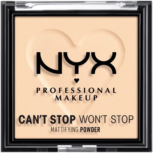 NYX-PROFESSIONAL-MAKEUP - Can’t Stop Won’t Stop Mattifying Powder, Can't Stop Won't Stop, 6 g, Fair