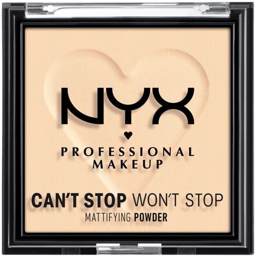 NYX-PROFESSIONAL-MAKEUP - Can’t Stop Won’t Stop Mattifying Powder, Can't Stop Won't Stop, Light