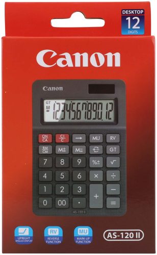 Canon, CANON Tischrechner AS-120II 4722C002AA 12-stellig schwarz