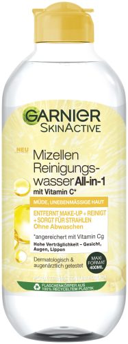 Garnier - Mizellen Reinigungswasser All-in-1 mit Vitamin C*, Gar Mic.wat Vitc B400ml Ger, 400 ml