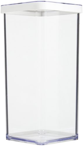 Rotho, LOFT Vorratsdose Weiss - 10x10x21.4cm (1.5L)