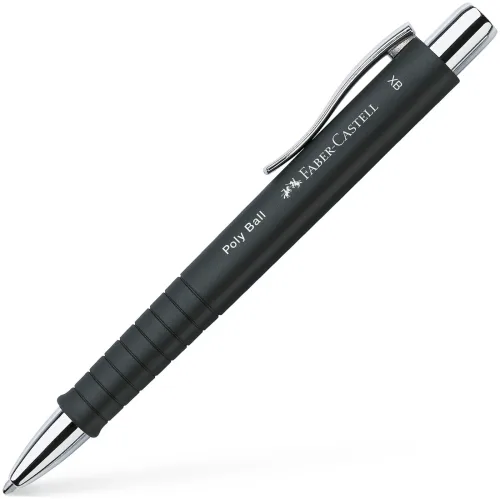 Faber-Castell, FABER-CASTELL Kugelschreiber Poly Ball XB 241153 schwarz