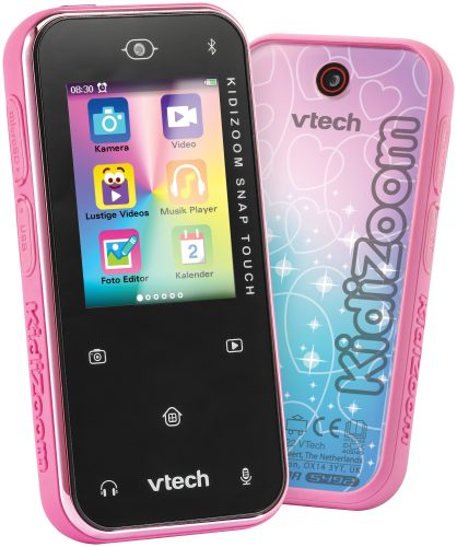 VTech - KidiZoom Snap Touch - Pink, Multicolor