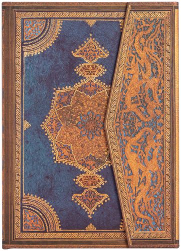 Paperblanks, PAPERBLANKS Notizbuch Indigo Midi PB8200-2 blanko 144 Seiten