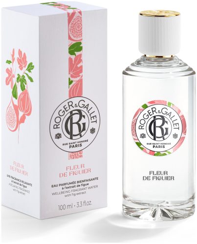 Roger & Gallet, Roger & Gallet - Duftendes Wohlfühl-Wasser, Fleur de figuier eau parfumee Duftendes Wohlfühl-Wasser, 100  ml, Weiss