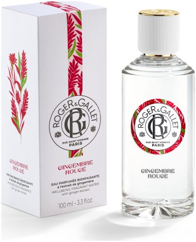 Roger & Gallet, Roger & Gallet - Duftendes Wohlfühl-Wasser, Gingembre rouge eau parfumee Duftendes Wohlfühl-Wasser, 100  ml, Weiss