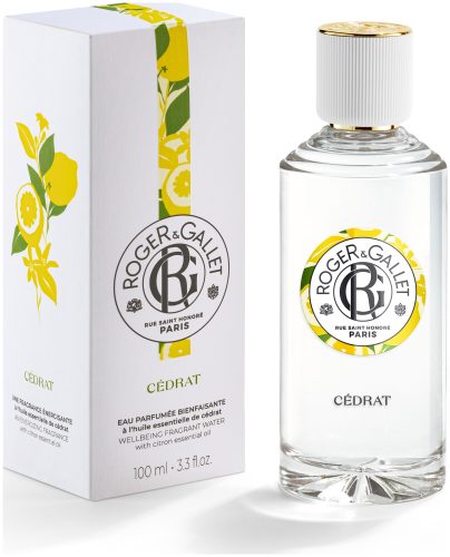 Roger & Gallet, Roger & Gallet - Duftendes Wohlfühl-Wasser, Cedrat eau parfumee Duftendes Wohlfühl-Wasser, 100  ml, Weiss