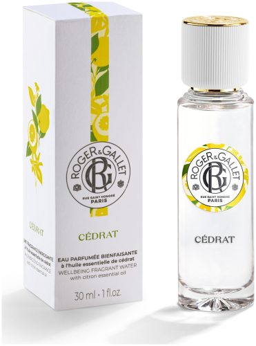 Roger & Gallet - Duftendes Wohlfühl-Wasser, Cedrat eau parfumee Duftendes Wohlfühl-Wasser, 30  ml, Weiss