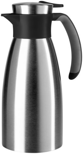 Emsa, Emsa Thermoskanne Soft Grip 1 l, Silber