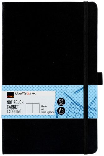Coop Notizbuch A5 128 Blatt blanko