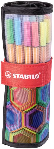 Stabilo, STABILO Fineliner Point 88 0.4mm 8825-071-20 Rollerset, Arty 25 St&uum