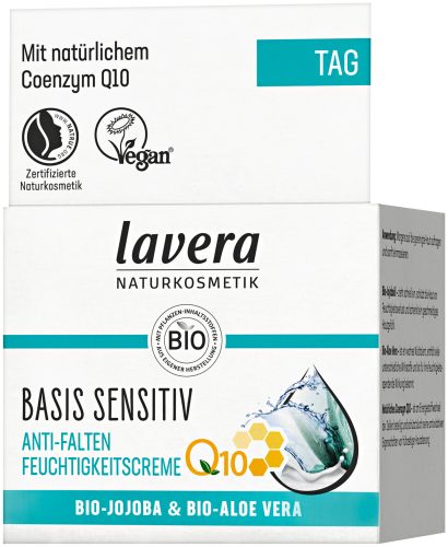 Lavera Basis Sensitive Anti-Falten Feuchtigkeitscreme Q10