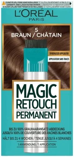 L'Oréal Paris Magic Retouch Permanent, 5 Braun