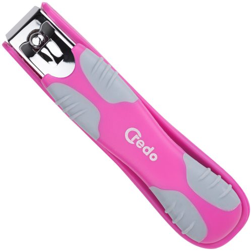 Credo Nagelknipser 92mm, verchromt, mit Nagelfang, antislip