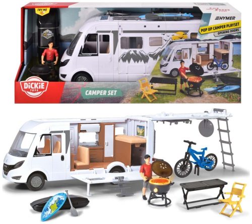 Dickie - Wohnmobil Set mit Zubehör, Multicolor