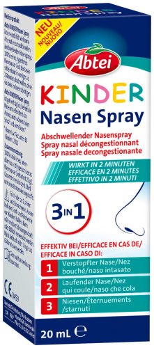 Abtei Kinder Nasen Spray Abschwellendes Nasenspray