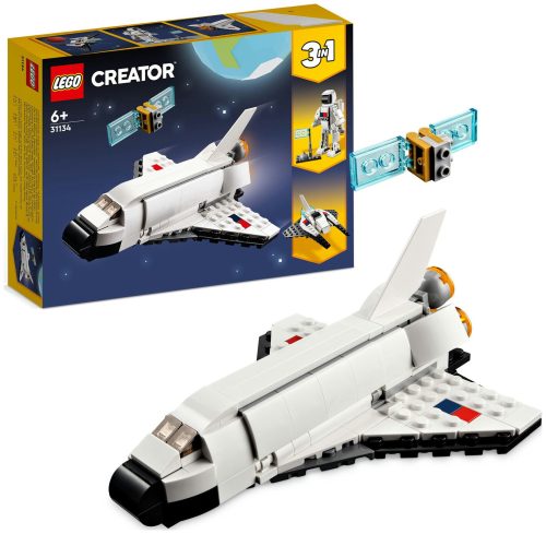 LEGO, 31134 Creator 3-in-1 Spaceshuttle, Konstruktionsspielzeug