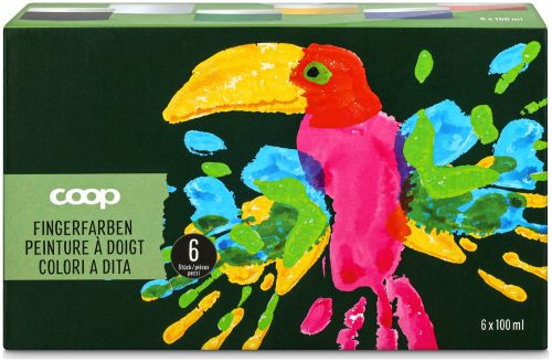 Coop Qualité & Prix Fingerfarben 6 Stück