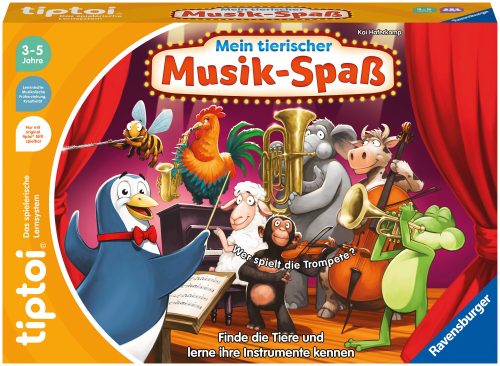 Ravensburger, tiptoi Mein tierischer Musik-Spaß, Brettspiel