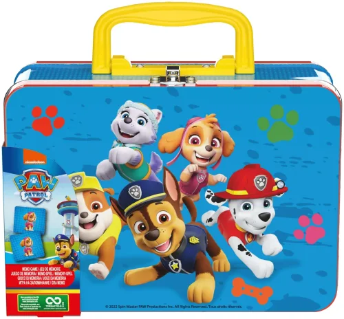 Spin Master - Paw Patrol Memo-Spiel Köfferchen, Multicolor