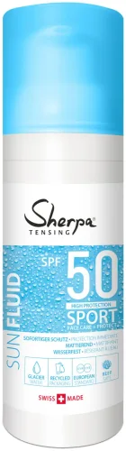 Sherpa Tensing Sonnen Fluid SPF 50 Sport