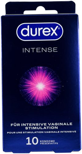 Durex, DUREX Intense Orgasmic Condom Ribbed & Nubbed[10 pcs], 10 Stück - Amorana