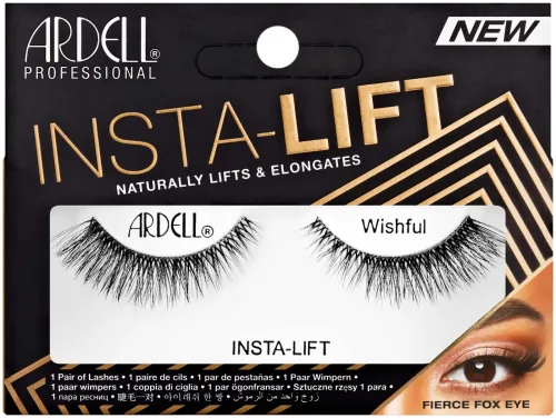 Ardell, Ardell - Insta Lift Lashes Wishful, 1 Paar, Black