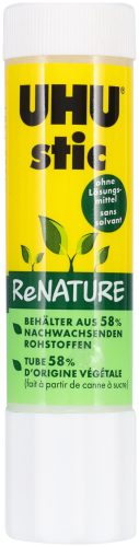 UHU, UHU Klebestift ReNATURE 21g 40 l&ouml;sungsmittelfrei