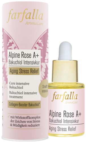 farfalla - AlpineRoseA+BakuchiolIntensivkur, 15 ml