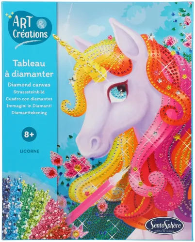 Sentosphère Diamond Dots Bild Einhorn 8+ Jahre