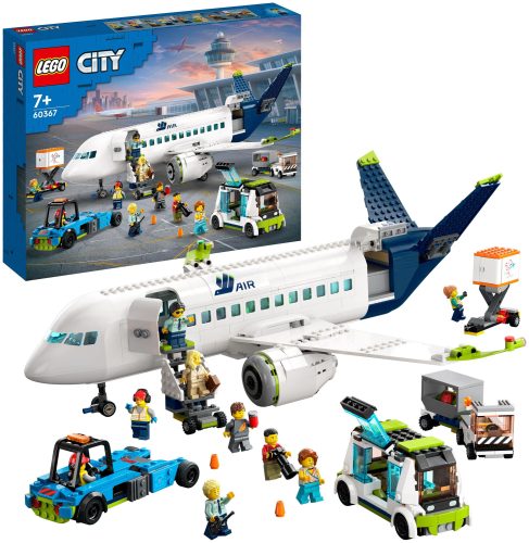 LEGO, 60367 City Passagierflugzeug, Konstruktionsspielzeug
