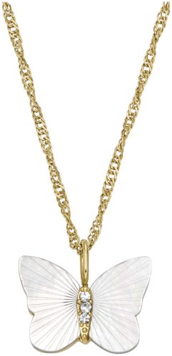 Fossil - Halskette + Anhänger, Jewelry, 40.5CM, Gold