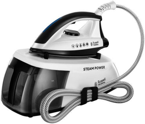 Russell Hobbs, RUSSELL HOBBS Dampfbügeleisen "Dampfbügelstation mit Edelstahl-Bügelsohle und 1.3 l Wassertank" 2400 W