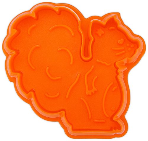 Städter Präge-Ausstecher Eichhörnchen 6.5 cm Orange