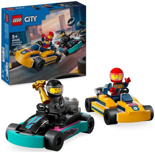 LEGO, 60400 Go-Karts mit Rennfahrern Multicolor