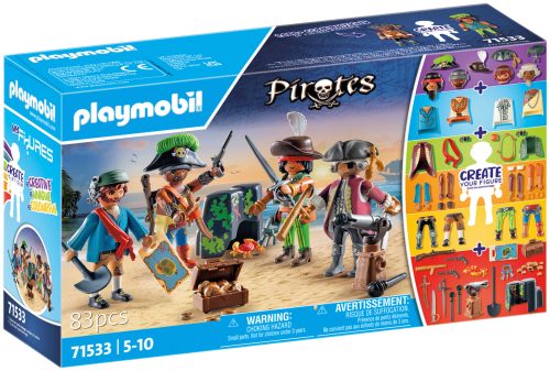 PLAYMOBIL, Playmobil 71533 Piraten My Figures