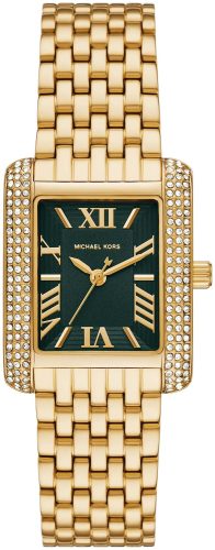 Michael Kors Damen Emery UHR aus Edelstahl Gold/Grün