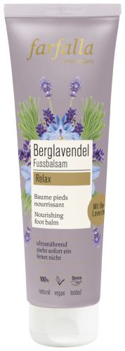 FARFALLA Fussbalsam Berglavendel Tb 75 ml