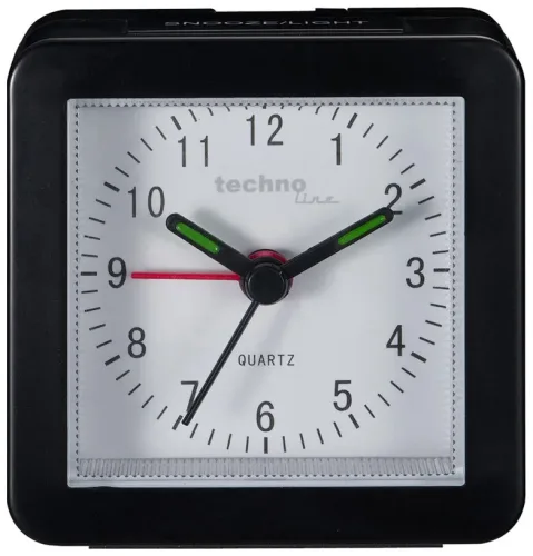 TechnoLine, Technoline Modell/Geneva SC Black Wecker – Wecker analog – schwarz