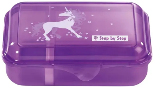 Step by Step, STEP BY STEP Lunch Box 139288 Unicorn, Flieder