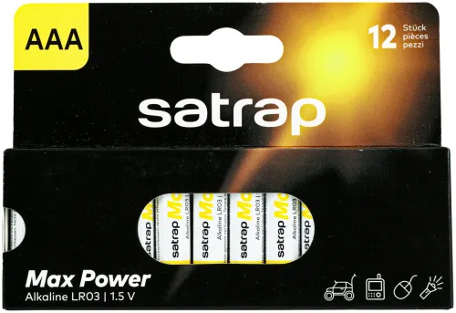 satrap Batterien Aaa/Lr03 12 Stück