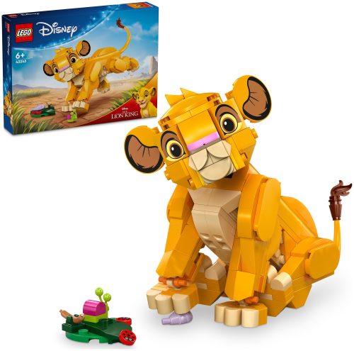 LEGO, 43243 Simba, das Löwenjunge des Königs Multicolor