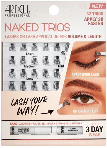 Ardell Professional, Ardell Trios Kit Naked Lashes (32 Stk)