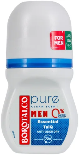 BOROTALCO, Borotalco Men Pure Deo Roll-on (50ml)