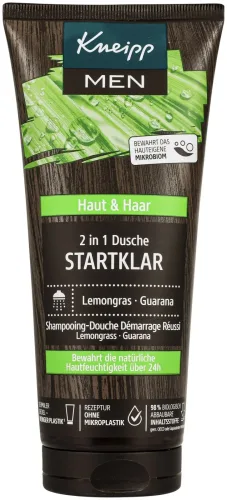 Kneipp, Kneipp 2 in 1 Dusche Startklar Duschgel 200 ml Herren