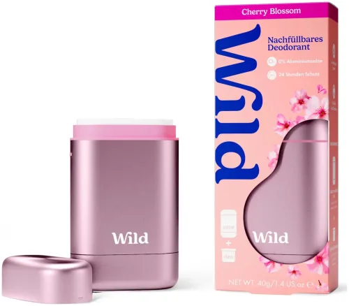 Wild Deo Stick Starter Case Pink & Cherry Blossom 40g