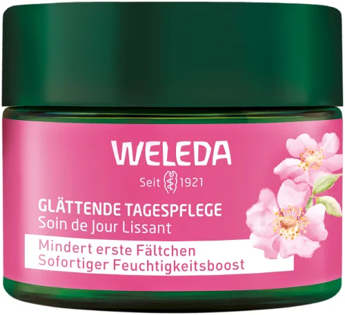 Weleda, Weleda - Glättende Tagespflege Wildrose & Weisser Tee, 40 ml